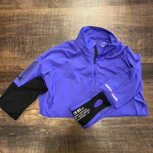 Reebok long sleeve quarter zip